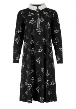 HELMIDGE Femme Robe Chemise Schwarz -HELMIDGE Soldes Boutique 37b68bf1abd54a9c962e1f05a8002b90