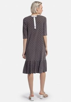 HELMIDGE Robe De Jour Khaki Femme -HELMIDGE Soldes Boutique 38049714928e4e54959deca93890d81d