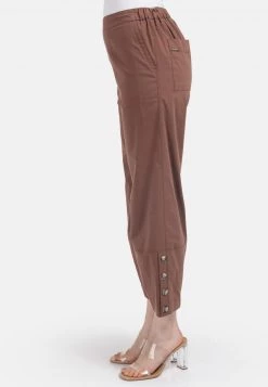 HELMIDGE Femme Pantalon Classique Hell Braun -HELMIDGE Soldes Boutique 39d207c7b190486f94d69f9011f9597f