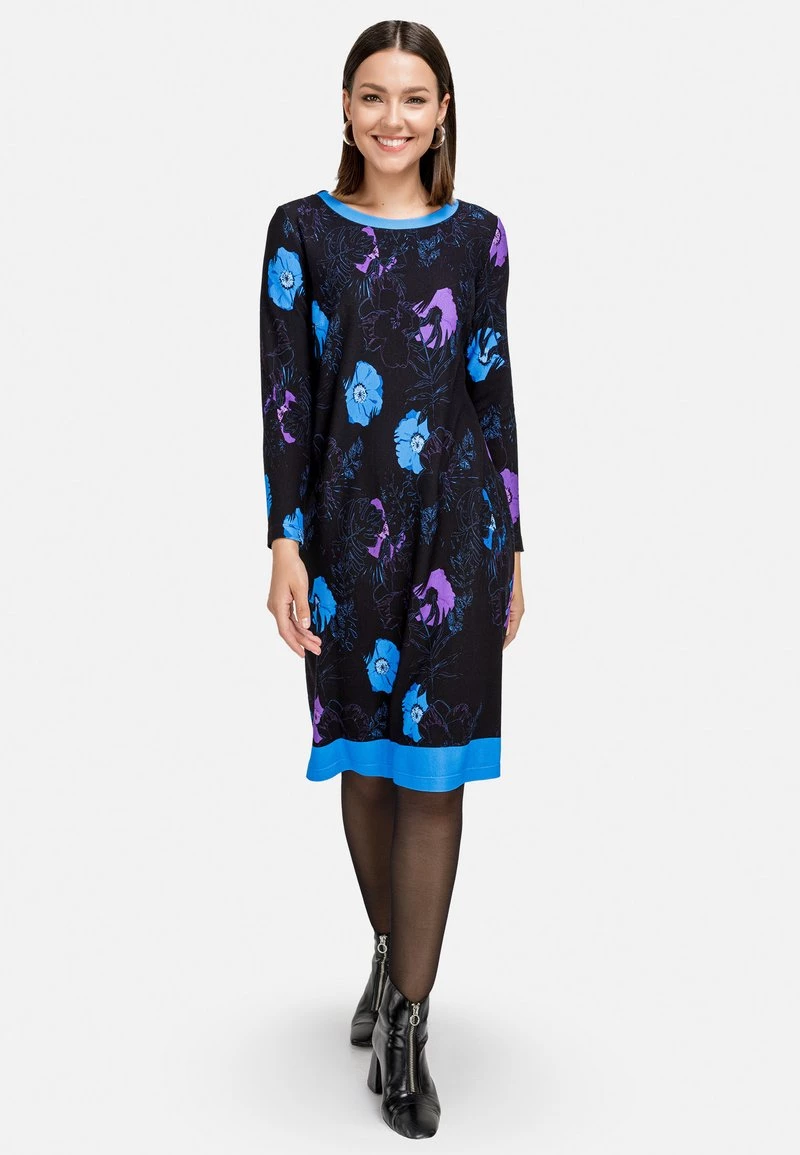 HELMIDGE Robe Chemise Dunkel Blau Femme 4 HELMIDGE Robe Chemise Dunkel Blau Femme – Image 2