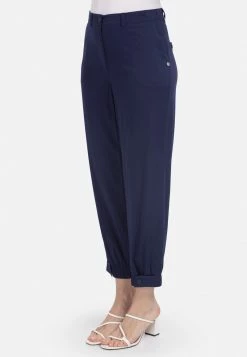 HELMIDGE Pantalon Classique Dunkel Blau Femme