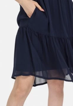 HELMIDGE Femme Robe De Jour Dunkel Blau 12 HELMIDGE Femme Robe De Jour Dunkel Blau -HELMIDGE Soldes Boutique 3c2d7556013a4548949be5bc60f8a561