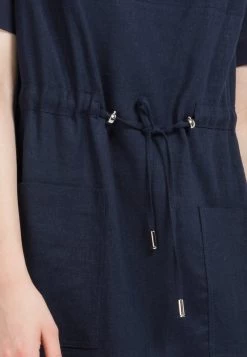 HELMIDGE Femme MIT TAILLENKORDEL Robe De Jour Blau -HELMIDGE Soldes Boutique 3d232d4d448344699896a101f9ecaba9