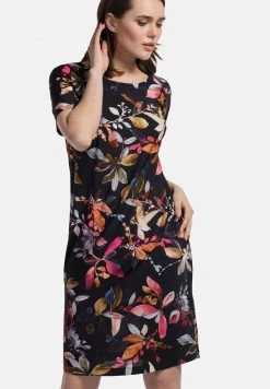 HELMIDGE Soldes Boutique 24 HELMIDGE Robe En Jersey Schwarz Femme