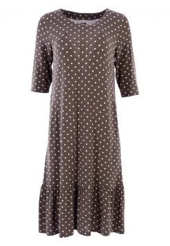 HELMIDGE Robe De Jour Khaki Femme -HELMIDGE Soldes Boutique 3df6f92fcf1544a79c6a69752b49bd46