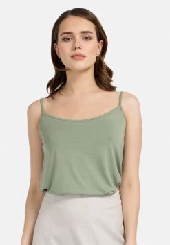 HELMIDGE Débardeur Olive Femme