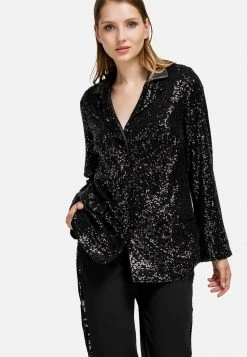 HELMIDGE Blazer Schwarz Femme