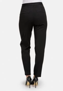 HELMIDGE Femme Pantalon Classique Schwarz -HELMIDGE Soldes Boutique 4172011390bd4d26a36df78b29533d60