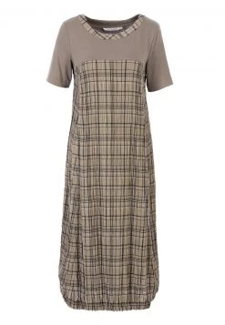 HELMIDGE Femme IM KARO DESSIN Robe De Jour Beige 14 HELMIDGE Femme IM KARO DESSIN Robe De Jour Beige -HELMIDGE Soldes Boutique 41c2da3dc20c4bbb9c0c9a0454eb7e14