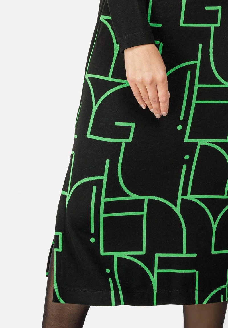 HELMIDGE Femme Robe En Jersey Schwarz 6 HELMIDGE Femme Robe En Jersey Schwarz – Image 4