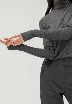 HELMIDGE Femme Pullover Dunkel Grau -HELMIDGE Soldes Boutique 4439a2ae7c2747749696b07dbebf0c43