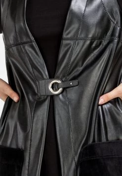 HELMIDGE Femme Veste Sans Manches Black -HELMIDGE Soldes Boutique 457203e1ef944b45a974ba42f3b2c2d7