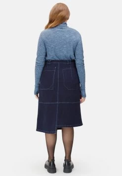 HELMIDGE Jupe Portefeuille Blau Femme -HELMIDGE Soldes Boutique 46263c4a8b6a468baacd5177fd14a91b