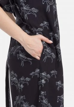 HELMIDGE Robe Chemise Schwarz Femme -HELMIDGE Soldes Boutique 464cc8434e99421cbf0bd5e90c8fe007