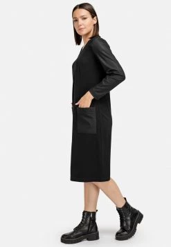 HELMIDGE Femme Robe De Jour Schwarz 10 HELMIDGE Femme Robe De Jour Schwarz -HELMIDGE Soldes Boutique 46f0c16804a24332850e24c15cfc631e