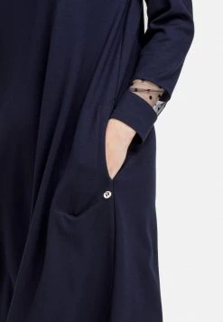 HELMIDGE Femme Robe De Jour Dunkel Blau -HELMIDGE Soldes Boutique 4722db7ba3854d69a1da9a936965571e