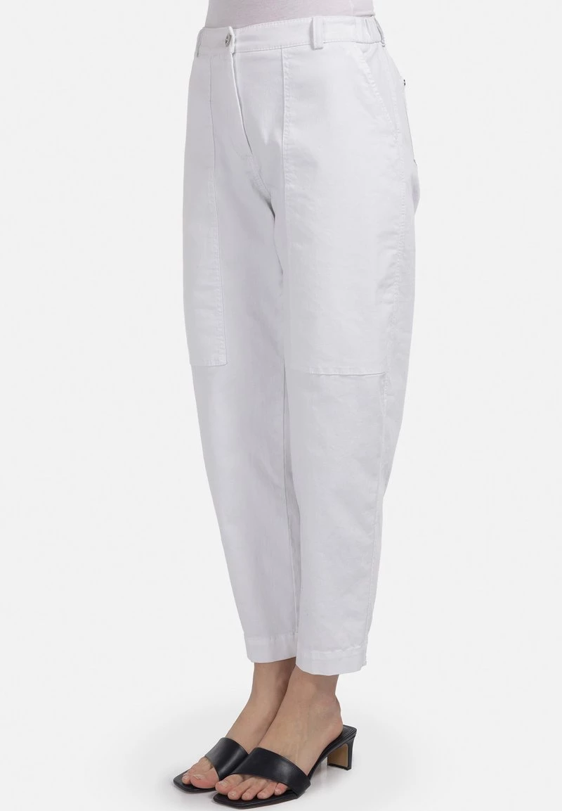 HELMIDGE Femme Pantalon Classique Weiss 3 HELMIDGE Femme Pantalon Classique Weiss