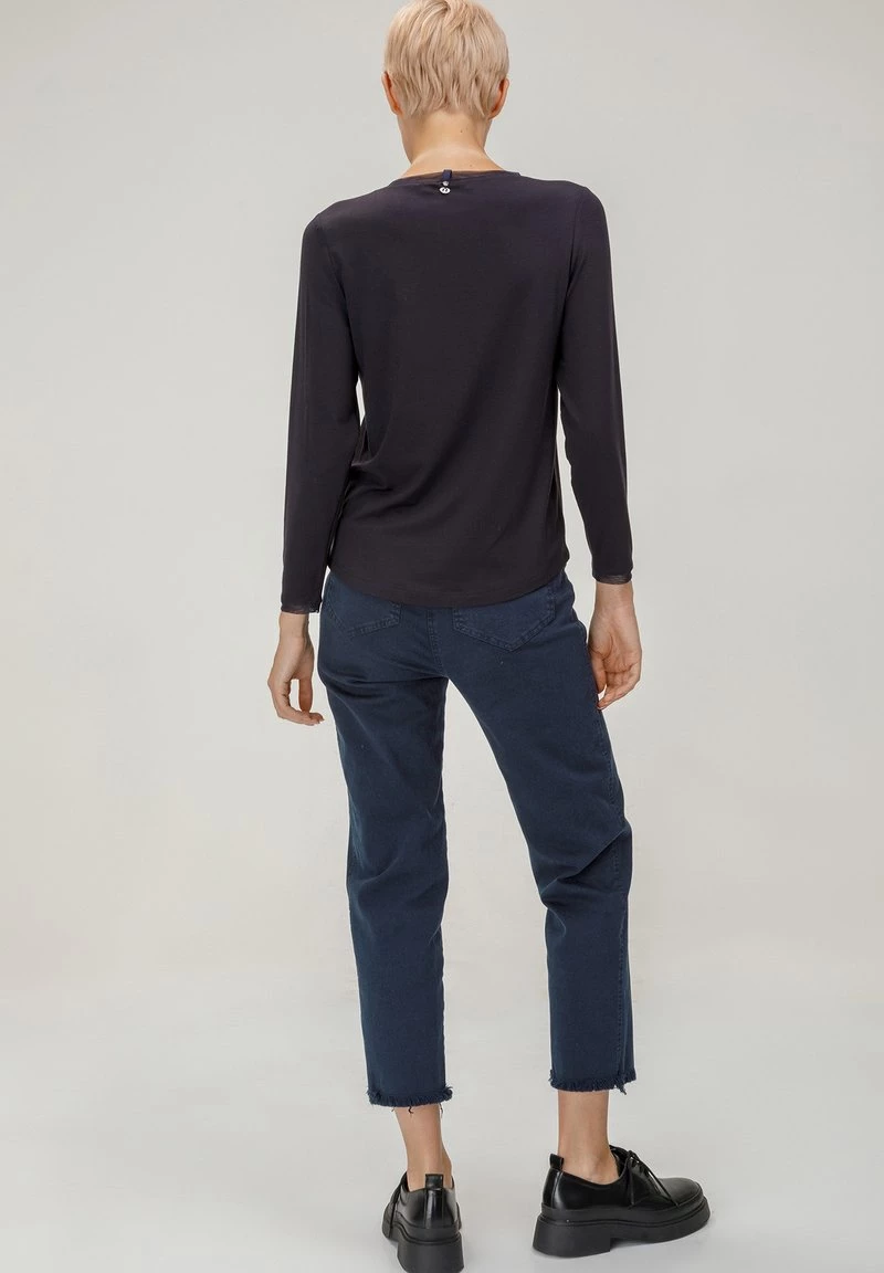 HELMIDGE Femme T Shirt à Manches Longues Blau 4 HELMIDGE Femme T Shirt à Manches Longues Blau – Image 2