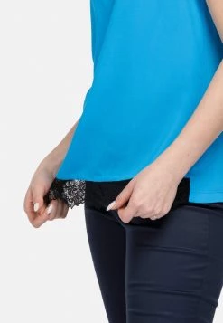 HELMIDGE Femme MIT V AUSSCHNITT Blouse Royal -HELMIDGE Soldes Boutique 48f69ad23a0c4cb8a2da04a26ebb11eb