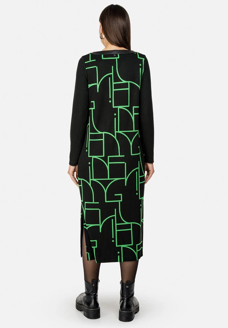 HELMIDGE Femme Robe En Jersey Schwarz 4 HELMIDGE Femme Robe En Jersey Schwarz – Image 2