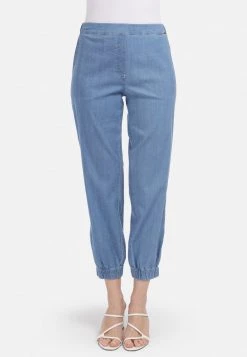 HELMIDGE GUMMIBUND Pantalon De Survêtement Hellblau Femme