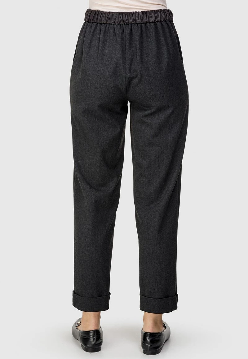 HELMIDGE Femme Pantalon Classique Dunkel Grau 6 HELMIDGE Femme Pantalon Classique Dunkel Grau – Image 4