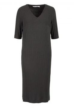 HELMIDGE Femme Robe Fourreau Dunkel Khaki -HELMIDGE Soldes Boutique 4d9213ed55a54aabbeef7eff0bd78a02