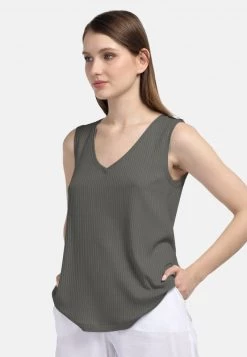 HELMIDGE Débardeur Khaki Femme