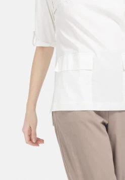 HELMIDGE Femme Blouse Milchig -HELMIDGE Soldes Boutique 4ecb84f5deff4bb392e01a5cc7bf50b7