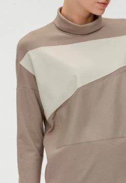 HELMIDGE Femme Sweatshirt Beige -HELMIDGE Soldes Boutique 4ed0ed9caf9f42b381ecabb519aae3e2