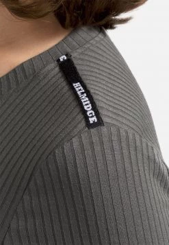 HELMIDGE Robe Fourreau Khaki Femme -HELMIDGE Soldes Boutique 506f591f3b3a4a338e36891224a35e66