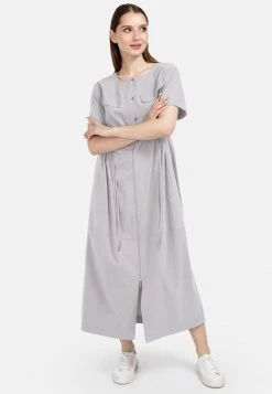 HELMIDGE Robe Longue Hellgrau Femme