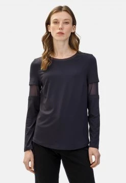HELMIDGE LANG Blouse Blau Femme