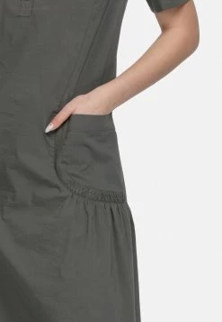 HELMIDGE Robe Chemise Hellkhaki Femme 14 HELMIDGE Robe Chemise Hellkhaki Femme -HELMIDGE Soldes Boutique 529e87d6bce646799b51af00da601812