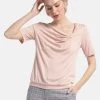 HELMIDGE Femme KNOTEN AUSSCHNITT Blouse Pulver 2 HELMIDGE Femme KNOTEN AUSSCHNITT Blouse Pulver -HELMIDGE Soldes Boutique 52ba01804dcb489a9a76db80c6c718b3