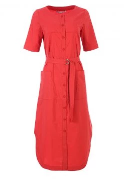 HELMIDGE Femme STIL Robe Chemise Rot -HELMIDGE Soldes Boutique 54cb5e64e1d64306a272be85eb4acc0e