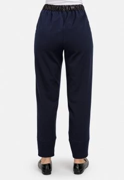 HELMIDGE Pantalon Classique Dunkel Blau Femme -HELMIDGE Soldes Boutique 555e202528414532a7cf427b7b7183ac