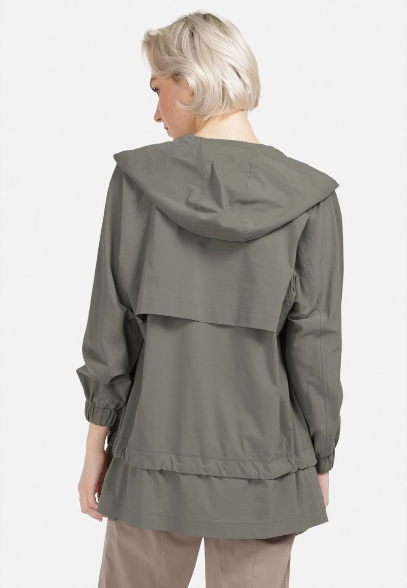 HELMIDGE Femme Veste Légère Khaki 4 HELMIDGE Femme Veste Légère Khaki – Image 2