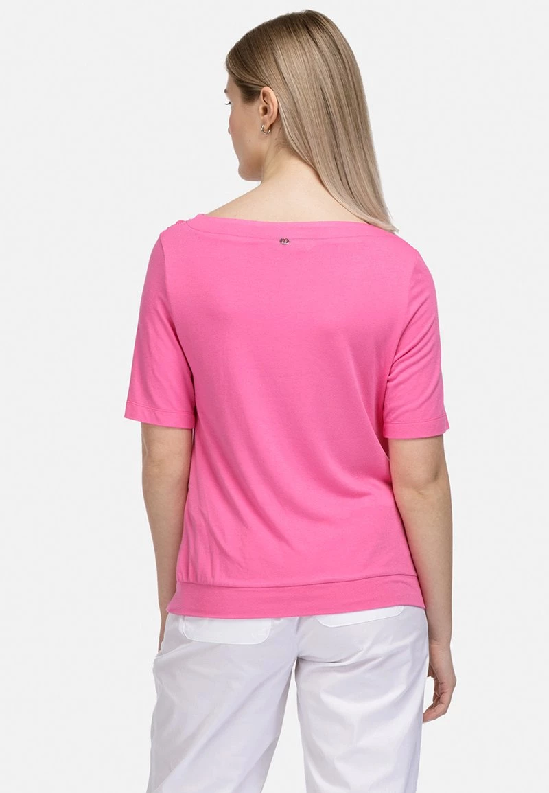 HELMIDGE KNOTEN AUSSCHNITT Blouse Rosa Femme 5 HELMIDGE KNOTEN AUSSCHNITT Blouse Rosa Femme – Image 3