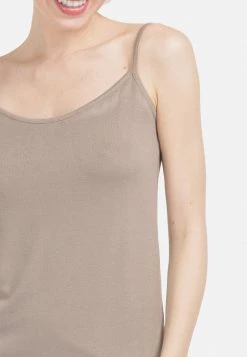 HELMIDGE Débardeur Dunkel Beige Femme -HELMIDGE Soldes Boutique 5708751cb53e415d883bb1d261611b59