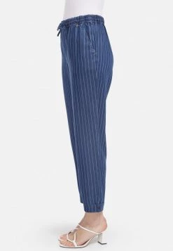 HELMIDGE Femme Pantalon Classique Blau -HELMIDGE Soldes Boutique 57576e2684b648f8a2c68f791351cb5f