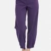 HELMIDGE MIT ELASTISCHEM BUND Pantalon Classique Lila Femme -HELMIDGE Soldes Boutique 57cd933fb9684efa9eea4aa7ae27d359