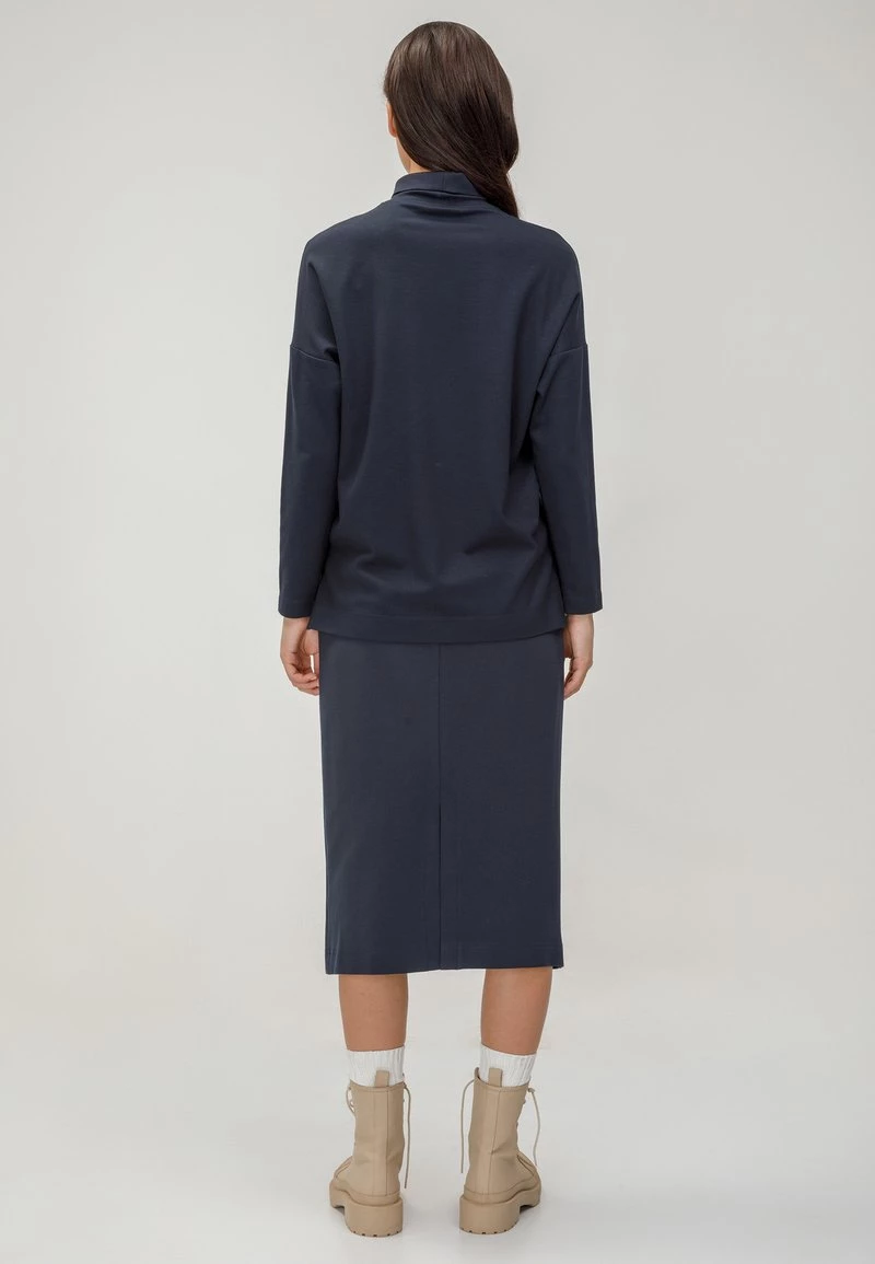 HELMIDGE Femme Sweatshirt Blau 4 HELMIDGE Femme Sweatshirt Blau – Image 2