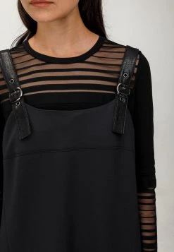 HELMIDGE Femme Robe De Jour Schwarz -HELMIDGE Soldes Boutique 5813096b6d5147e897e35e2309e40a44