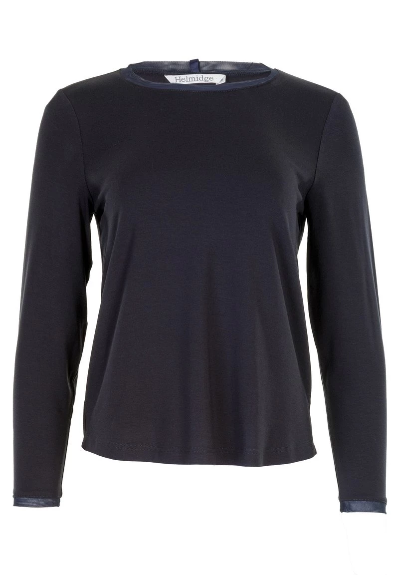 HELMIDGE Femme T Shirt à Manches Longues Blau 7 HELMIDGE Femme T Shirt à Manches Longues Blau – Image 5