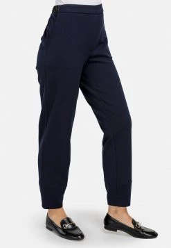 HELMIDGE Pantalon Classique Dunkel Blau Femme -HELMIDGE Soldes Boutique 592d7747994540ee997529433006ad56