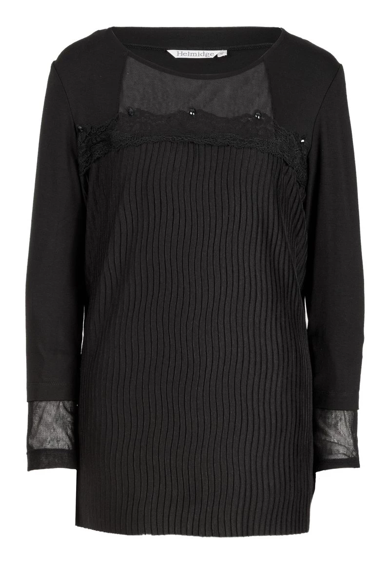 HELMIDGE Blouse Schwarz Femme 8 HELMIDGE Blouse Schwarz Femme – Image 6