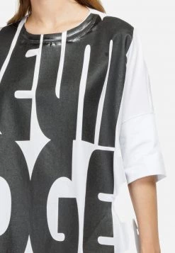 HELMIDGE Femme T Shirt Imprimé Weiss -HELMIDGE Soldes Boutique 5a805570a4b14107b4f4b26cd582e181