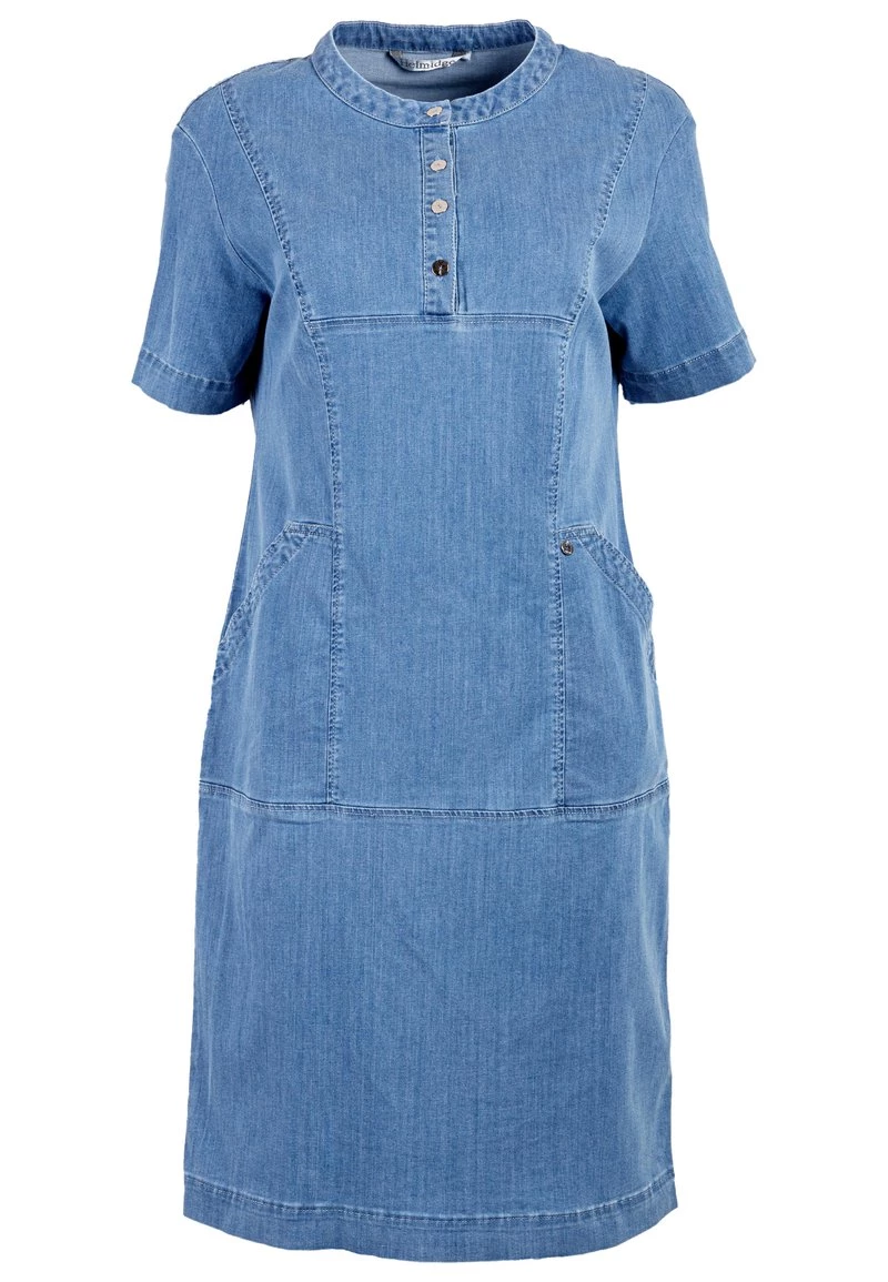HELMIDGE Femme Robe En Jean Blau 9 HELMIDGE Femme Robe En Jean Blau – Image 7