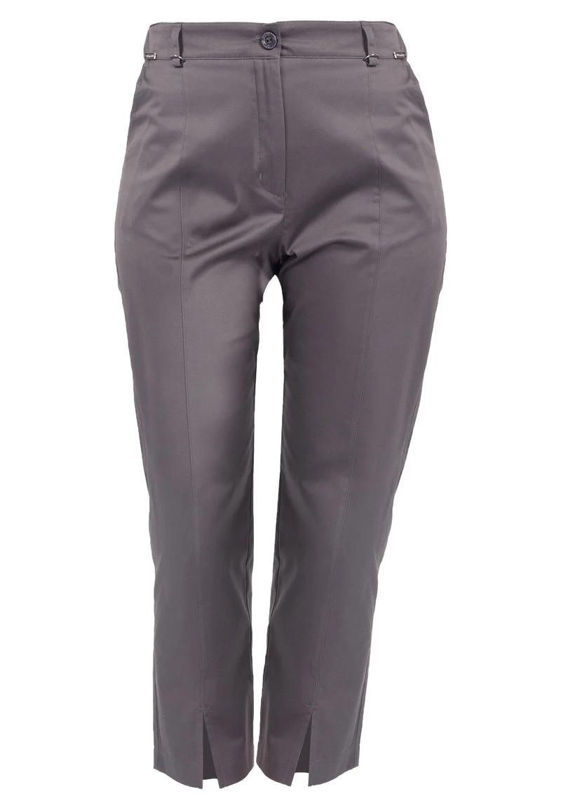 HELMIDGE Femme Pantalon Classique Dunkel Grau 4 HELMIDGE Femme Pantalon Classique Dunkel Grau – Image 2